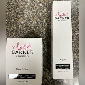 🆕Kourtney Barker Wellness Co. body Butter and Oil Duo::NIB::Jojoba*Sweet Almond